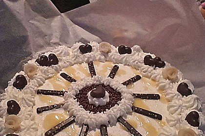 Kirsch - Eierlikör - Blechkuchen mit Schmand - Sahne 12