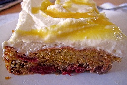 Kirsch - Eierlikör - Blechkuchen mit Schmand - Sahne 33