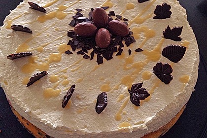 Kirsch - Eierlikör - Blechkuchen mit Schmand - Sahne 7