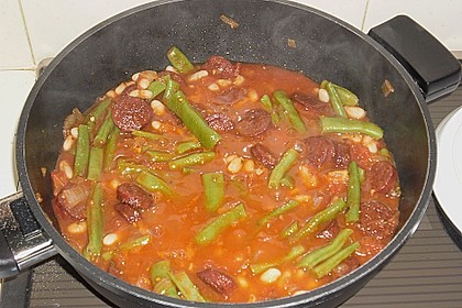 Chorizo - Bohnen - Pfanne 4