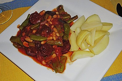 Chorizo - Bohnen - Pfanne 5