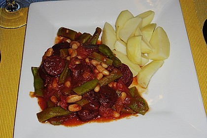 Chorizo - Bohnen - Pfanne 6