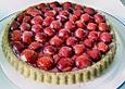 Einfacher Erdbeerkuchen