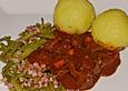 Rinderragout mit Schokolade