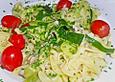 Zucchini - Nudel - Pfanne