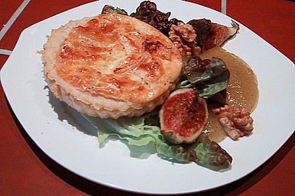 Quiches mit Camembert und Feigensenf 1