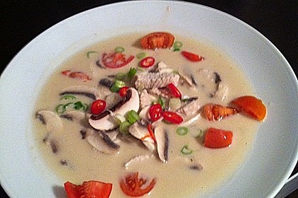 Tom Kha Gai - die berühmte Hühnersuppe mit Kokosmilch und Galgant 30