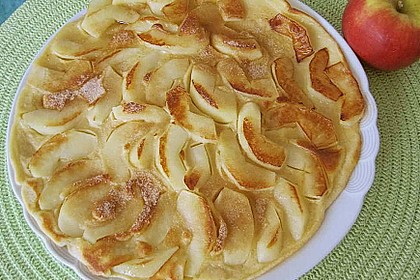 Himmlisch zarte Apfelpfannkuchen