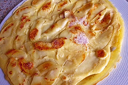 Himmlisch zarte Apfelpfannkuchen 9