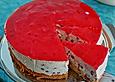 Johannisbeer - Joghurt - Torte