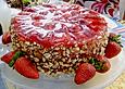 Erdbeer - Eierlik&ouml;r - Torte