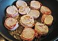 Bohnengratin mit Schweinemedaillons