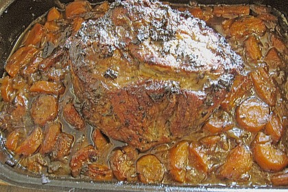Schweinebraten mit Möhrengemüse 10