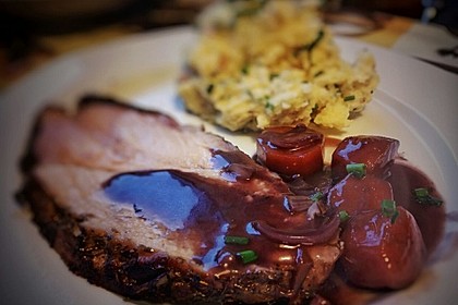 Schweinebraten mit Möhrengemüse 1