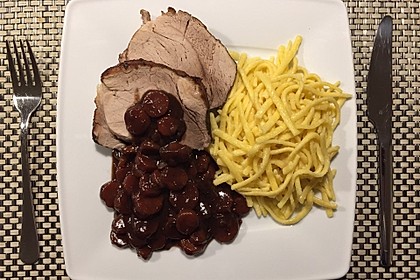 Schweinebraten mit Möhrengemüse 7