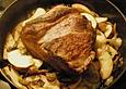 Apfel - Schweinebraten mit Zimt und Nelken gew&uuml;rzt