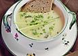 Zucchini - Kartoffel - Knoblauchsuppe