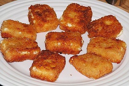 Panierter Feta
