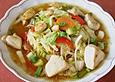 Asiatische H&uuml;hner - Gem&uuml;se - Suppe