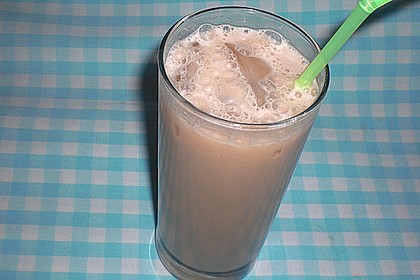 Schlanker Eiskaffee