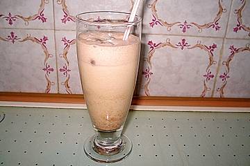 Schlanker Eiskaffee
