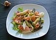 Spargel - Salat mit R&auml;ucherlachs und rosa Pfeffer
