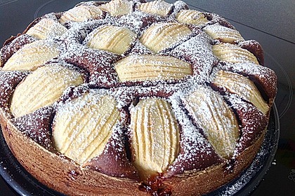 Apfel - Marzipan - Kuchen