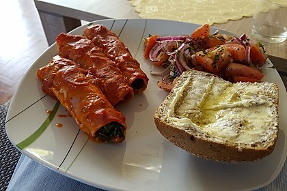 Überbackene Schinkenröllchen 6