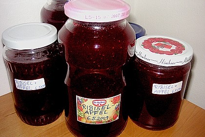 Johannisbeer - Apfel - Marmelade 1