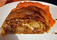 Zucchini - Strudel mit Hackfleisch