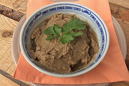 Auberginencreme türkische Art, mit Feta 10