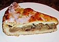 Apfelkuchen gedeckt, nach Mutti