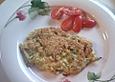 Pfannkuchen mit Lauch