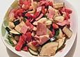 Zucchini - Tomaten - Paprika - Salat