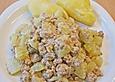 Schmorgurken mit Hackfleisch und Kartoffeln