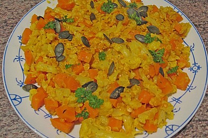 Blumenkohl - Curry 8