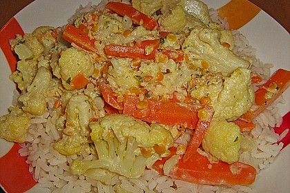 Blumenkohl - Curry 17