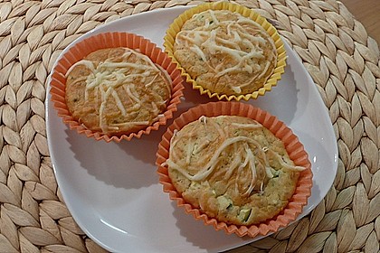 Kr&auml;uter - Knoblauch - Zucchini - Muffins 1
