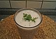 Buttermilchdrink mit Kresse