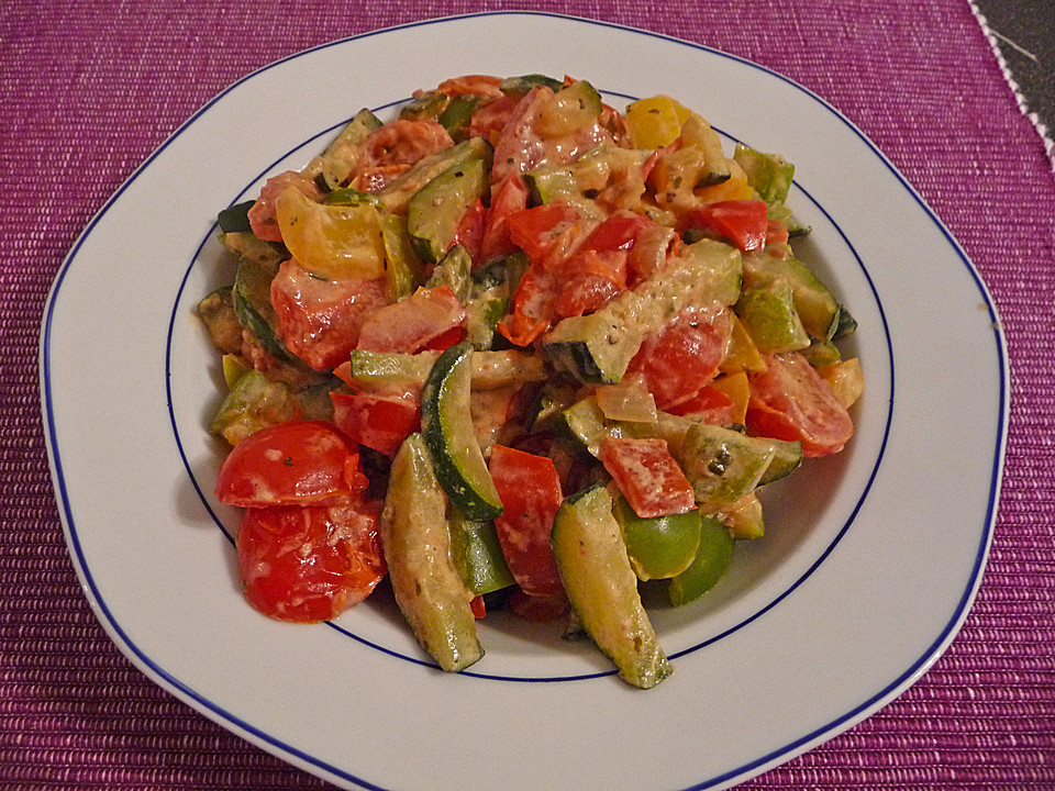 Zucchini - Tomaten - Gemüse (Rezept mit Bild) von heimwerkerkönig ...