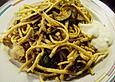 Sp&auml;tzle mit Puten - Ragout