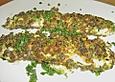 Rotbarschfilet in Kr&auml;uter - Panade