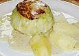Kohlrabi mit Haselnussf&uuml;llung
