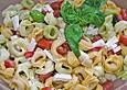 Tortellini - Salat mit Schafsk&auml;se und Tomaten