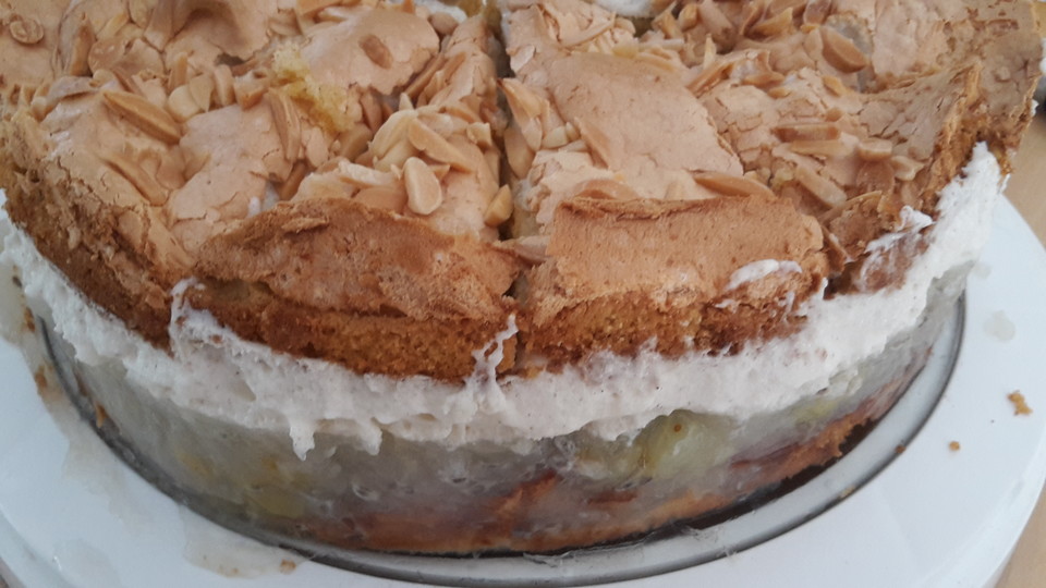 Stachelbeer - Baiser - Torte (Rezept mit Bild) von flachmotte | Chefkoch.de