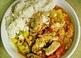 H&auml;hnchen - Chili mit roten Linsen