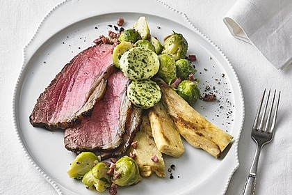 Roastbeef mit Yorkshire Pudding 1