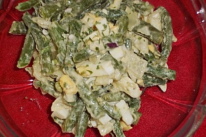 Bohnensalat mit Ei 1