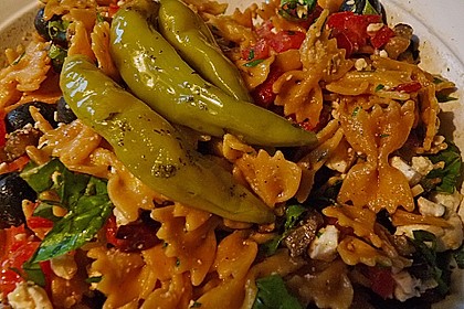 Nudelsalat mediterran 9