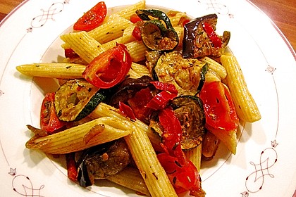 Nudelsalat mediterran 3
